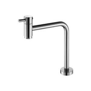 Torneira de Metal Cromada para Banheiro Deck Casa 1/4 volta