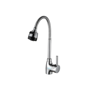 Torneira Cozinha de Metal Monocomando Deck Casa Cromado